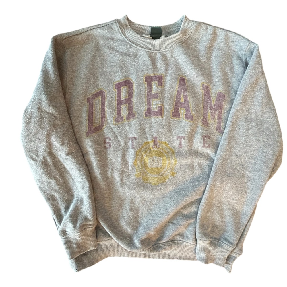 Wild Fable "Dream State" gray crewneck sweatshirt - size S